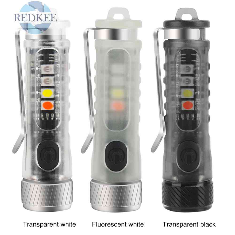 Móc Khóa Đèn Pin LED Mini XPG2 UV 395nm 400lm