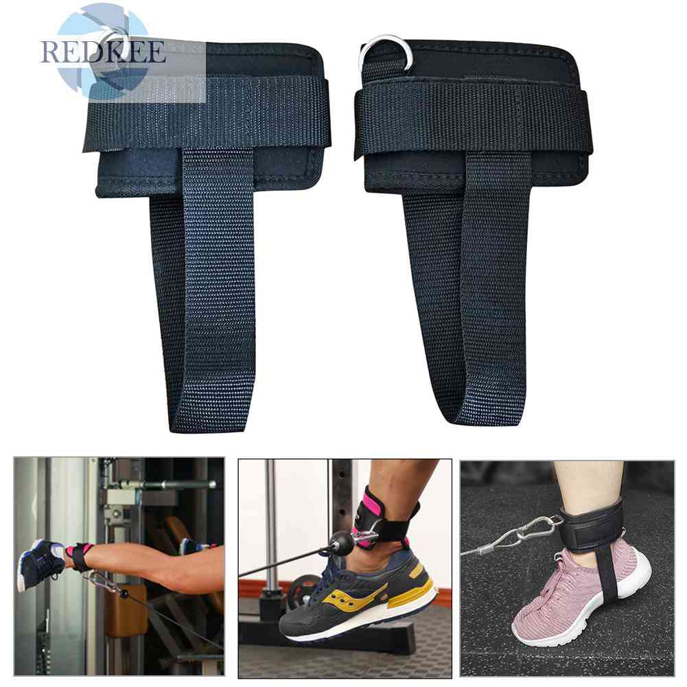 Đai Quấn Cổ Chân Hình Chữ D Hỗ Trợ Tập Gym / Thể Thao