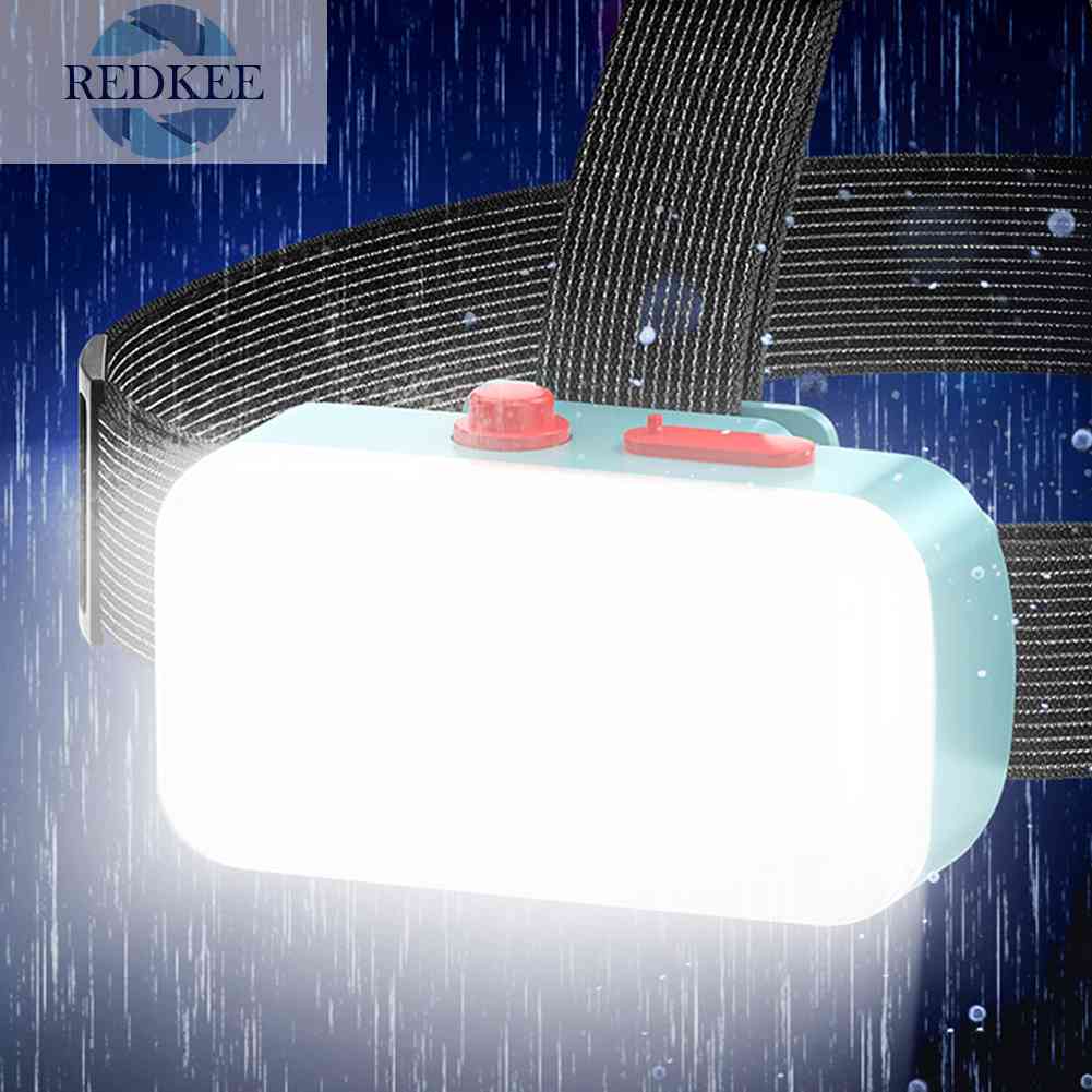 Đèn Đeo Trán Sạc Cổng USB Dùng Khi Đi Cắm Trại Leo Núi