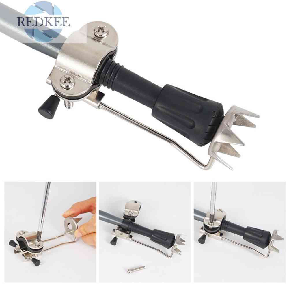 Phụ Kiện Đầu Gậy Leo Núi Bằng Thép Không Gỉ Chống Trượt