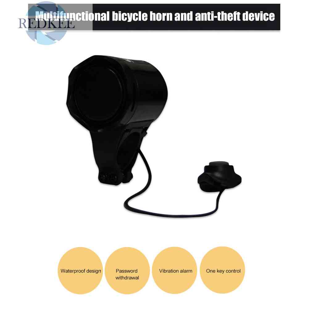 Chuông Báo Động Chống Trộm Gắn Tay Lái Xe Đạp