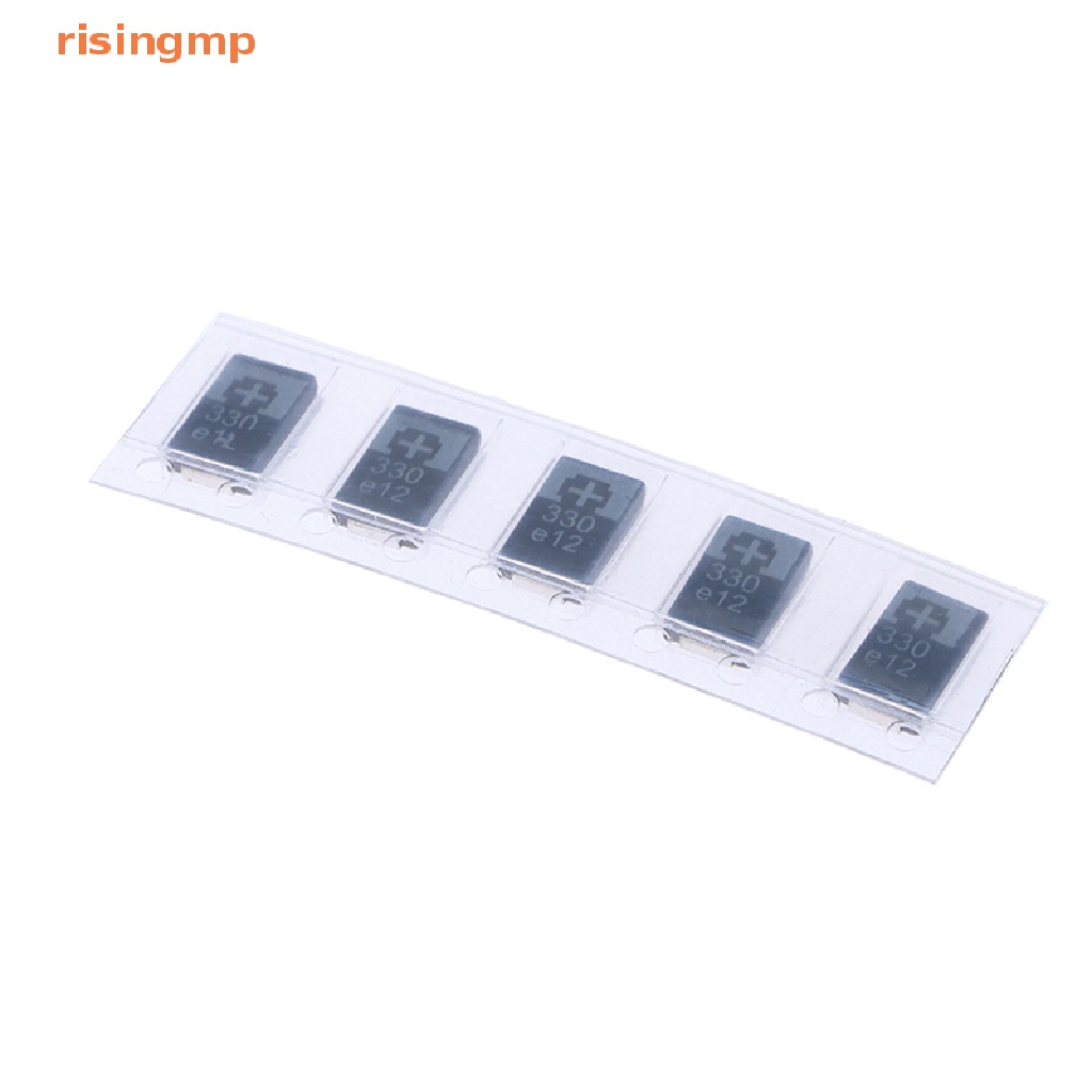 Set 5 Tụ Điện 2R5 Tpe330M9 330UF 2.5V 330 6.3V SMD Loại D Siêu Mỏng 7343 D7343