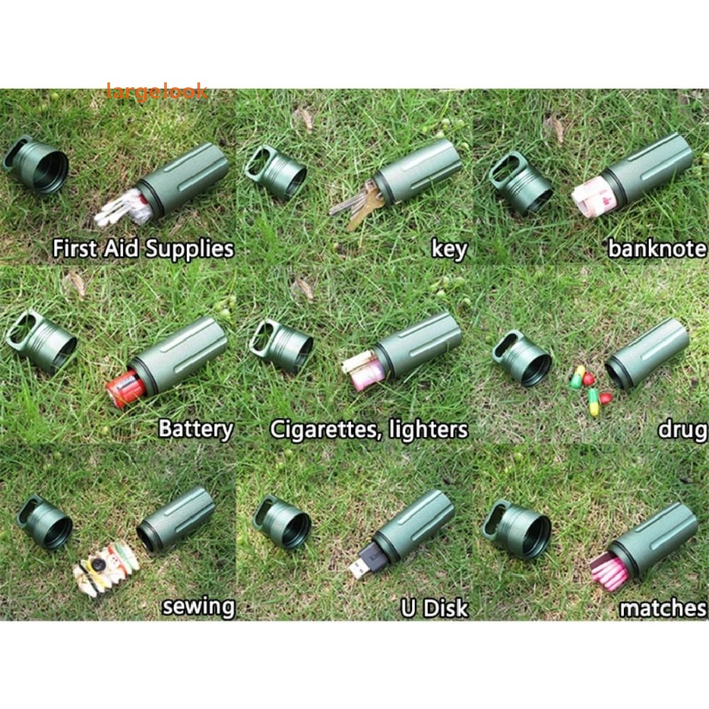 Hộp Đựng Thuốc Bằng Hợp Kim Nhôm Kín Khí Di Động Tiện Dụng