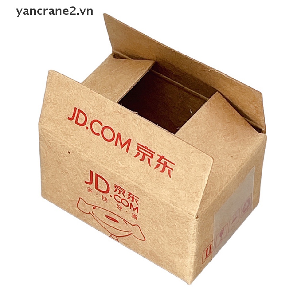 1 Hộp Giấy Kraft Mini Đồ Chơi {yancrane2.vn} Cho Nhà Búp Bê