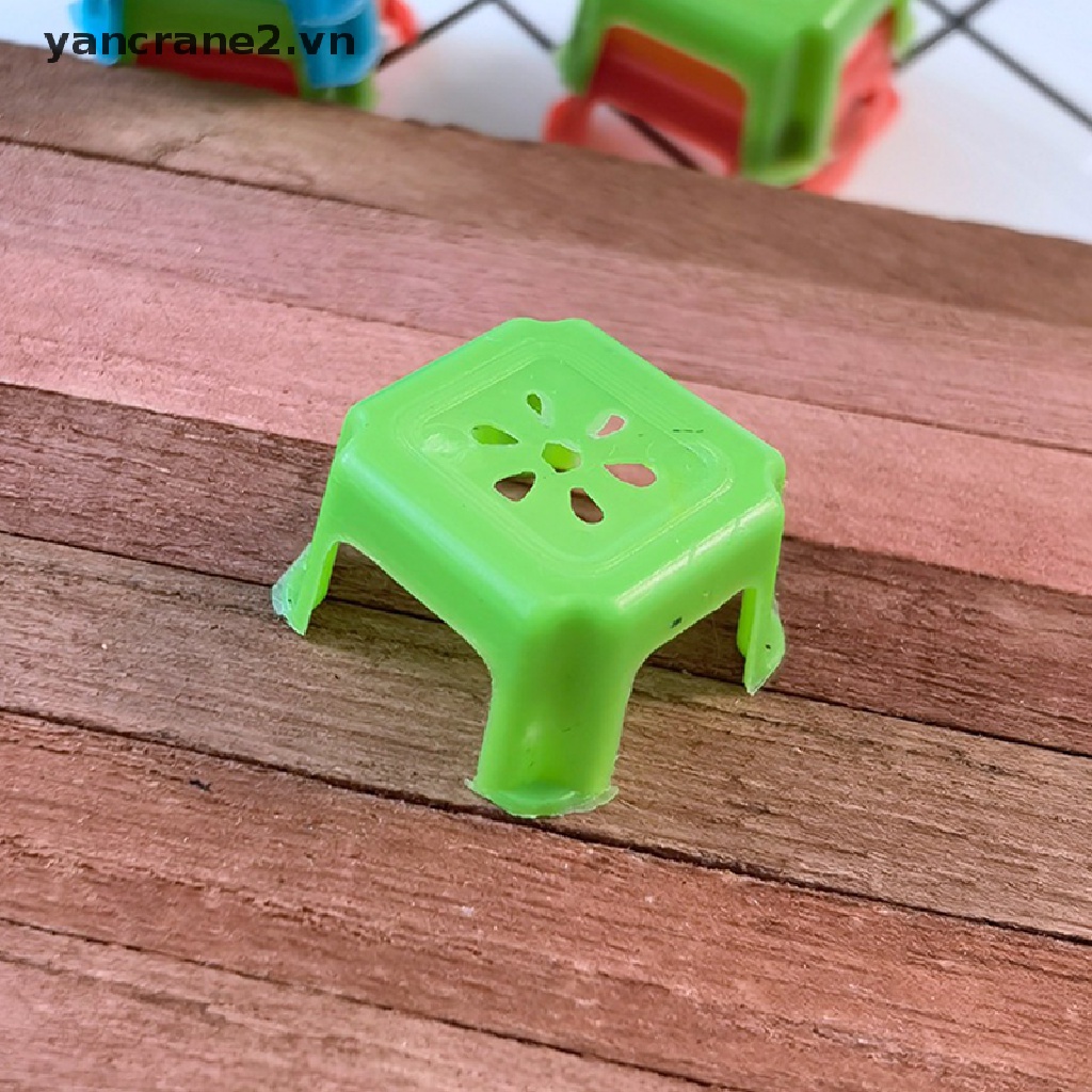 Set 10 Mô Hình Ghế Đẩu Mini 1: 12 Trang Trí Nhà Búp Bê