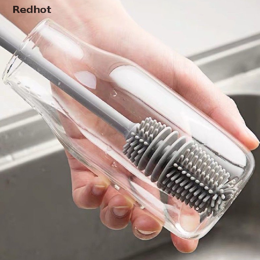 Cọ Rửa Bình Sữa Bằng Silicone Xoay 360 Độ Tiện Dụng
