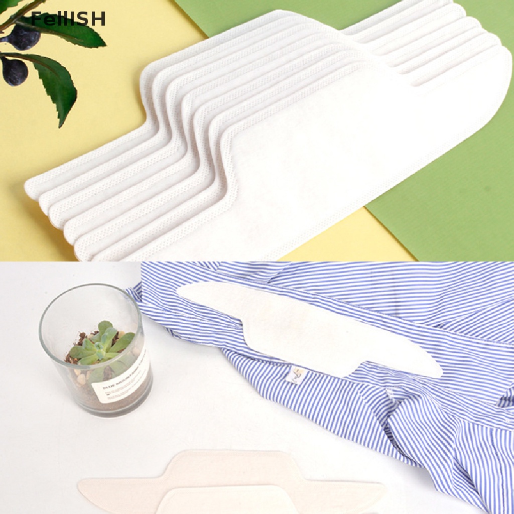 Bộ 10 Miếng Dán Cổ Áo Chống Bẩn Dùng Một Lần Tiện Dụng 439br