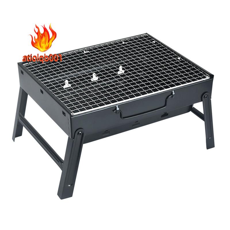 1 Vỉ Nướng Bbq Gấp Gọn Tiện Dụng Mang Theo Du Lịch Cắm Trại