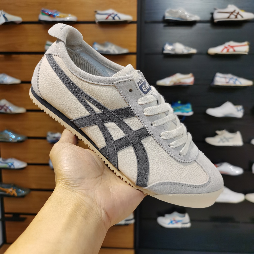 Giày Thể Thao Mexico 66 Màu Trắng Sữa Phong Cách retro Thời Trang Cho Nam Và Nữ CXR6