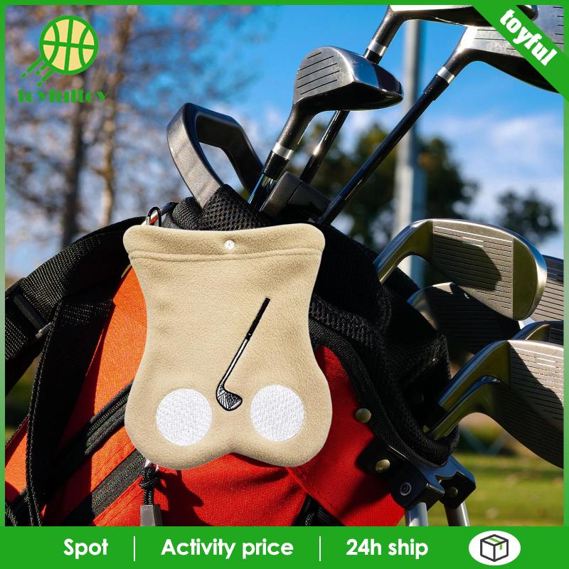 Túi Đựng Bóng Golf Đeo Hông Gọn Nhẹ In Họa Tiết Vui Nhộn