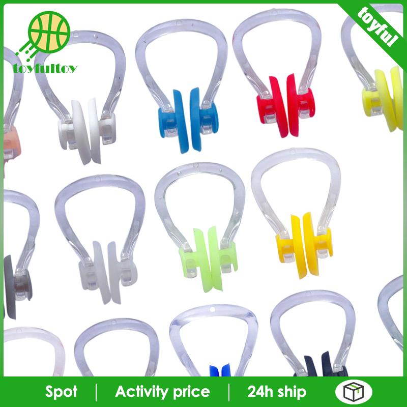 Set 14 Kẹp Mũi Bằng Silicone Bảo Vệ An Toàn Cho Bé Khi Đi Lặn