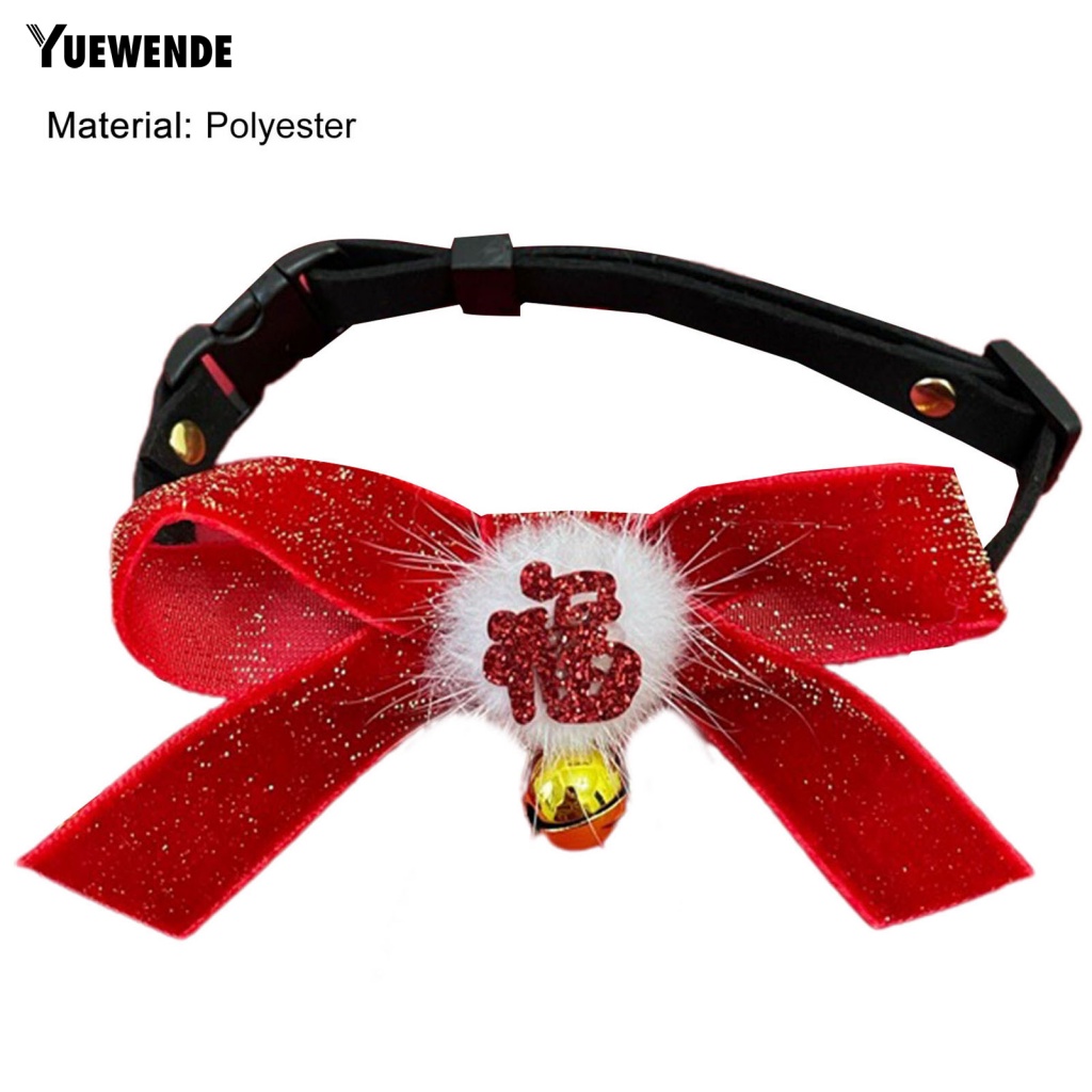 Vòng Cổ Thắt Nơ An Toàn Thân Thiện Với Môi Trường Cho Thú Cưng