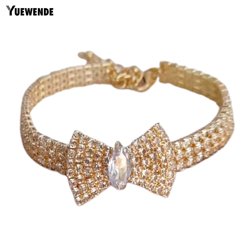 Vòng Cổ Đính Đá Dễ Sử Dụng Cho Thú Cưng