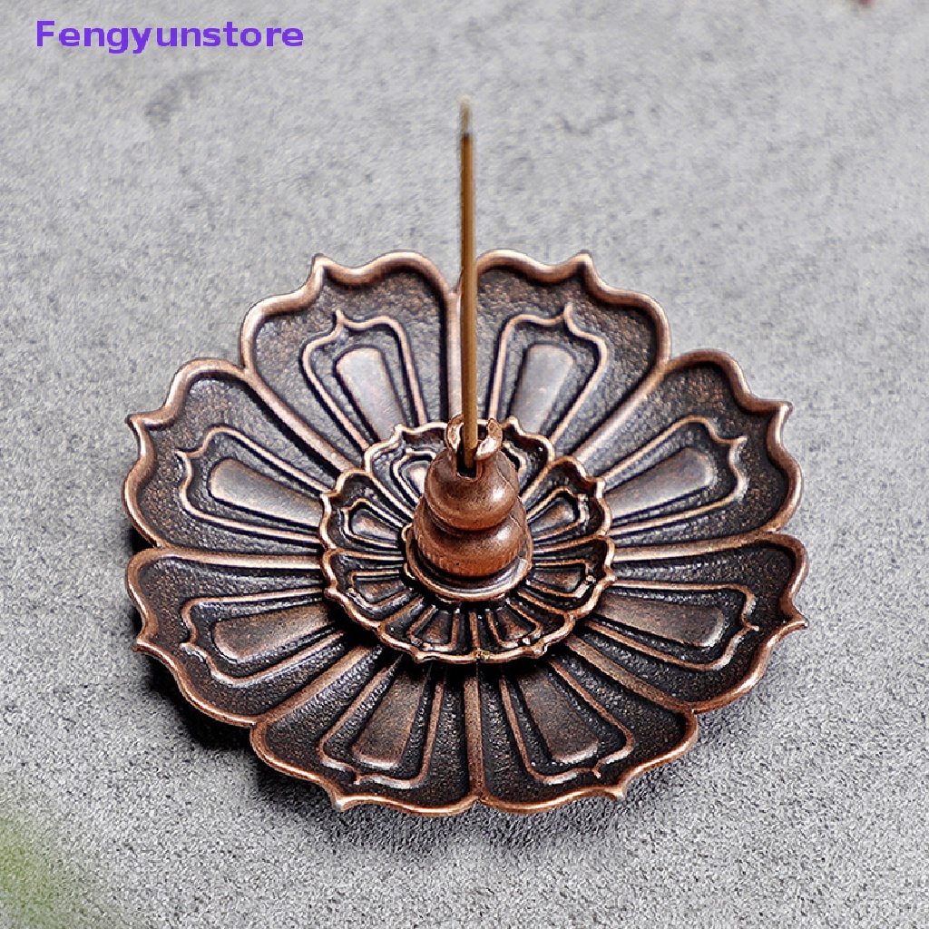 Đế Đốt Trầm Hương Hình Hoa Sen Độc Đáo Trang Trí Bàn Làm Việc