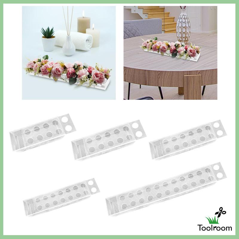 Chậu Hoa Bằng Acrylic Kèm Giá Đỡ Độc Đáo Trang Trí Nhà Cửa