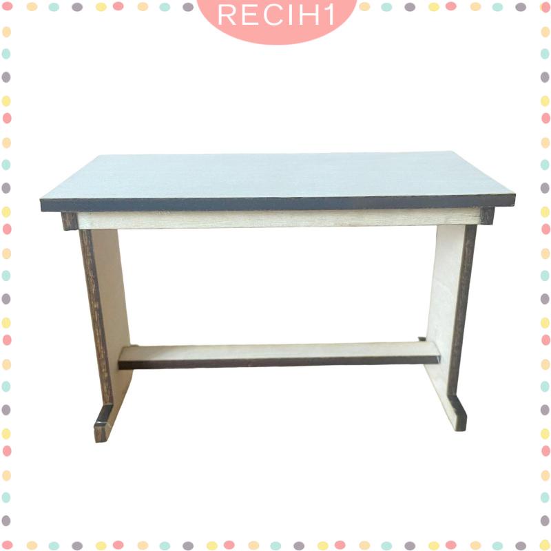 Mô Hình Nội Thất Mini Bằng Gỗ Tỉ Lệ 1: 12 Dùng Trang Trí DIY