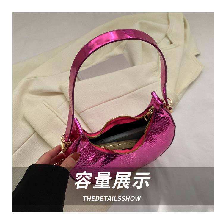 Túi Xách JASMIN NOIR Họa Tiết Da Cá Sấu Thời Trang Dành Cho Nữ