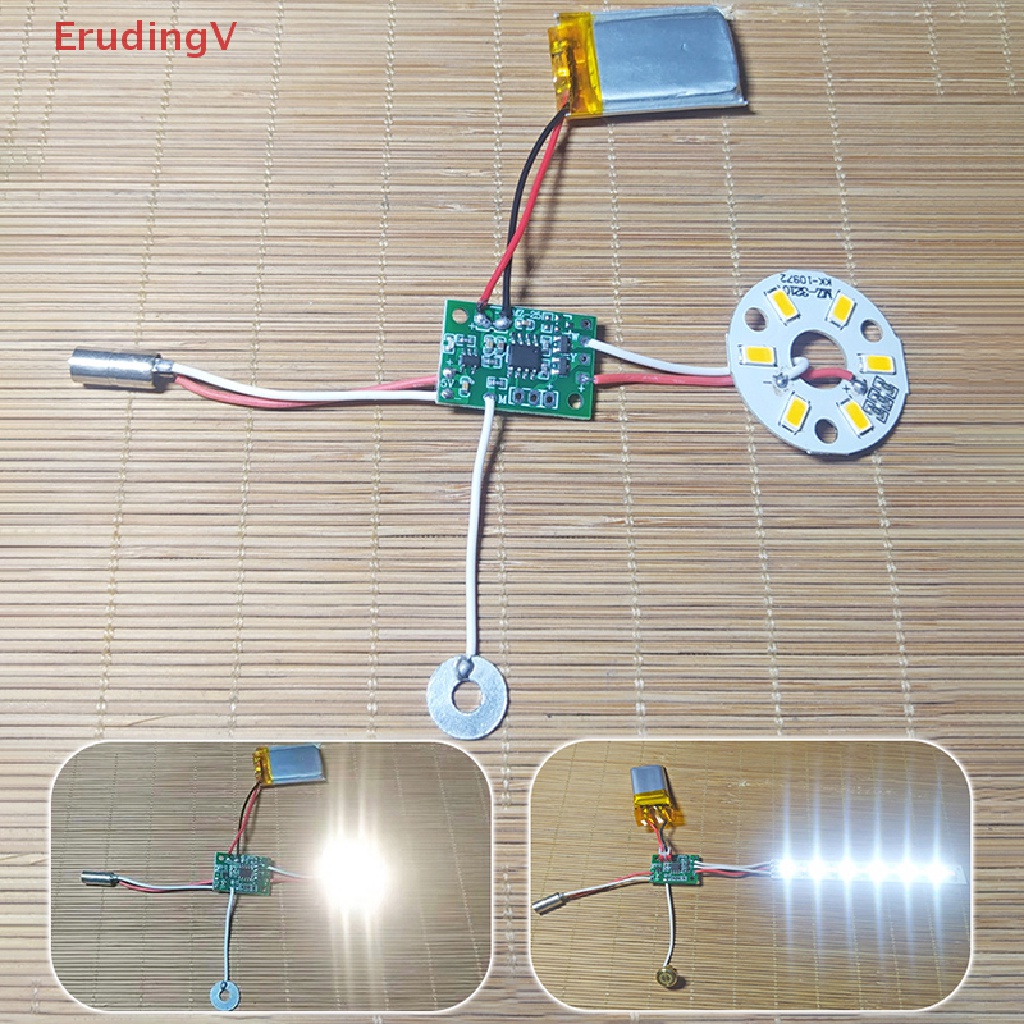 Bảng Mạch Cảm Ứng Đèn LED 5V Nhỏ Gọn Tiện Dụng