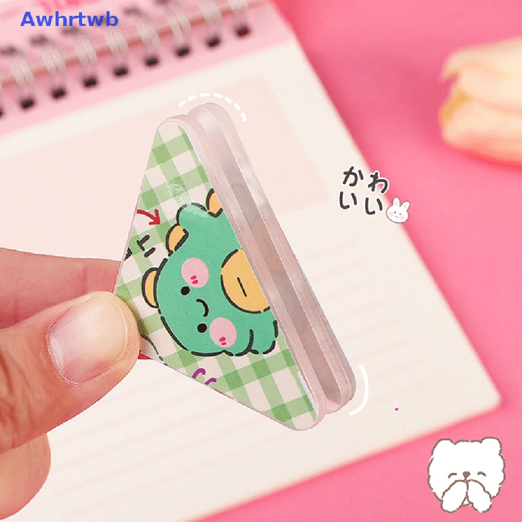 Set 5 Kẹp Giấy Đánh Dấu Trang Sách Họa Tiết Hoạt Hình Nhiều Màu Sắc Mới