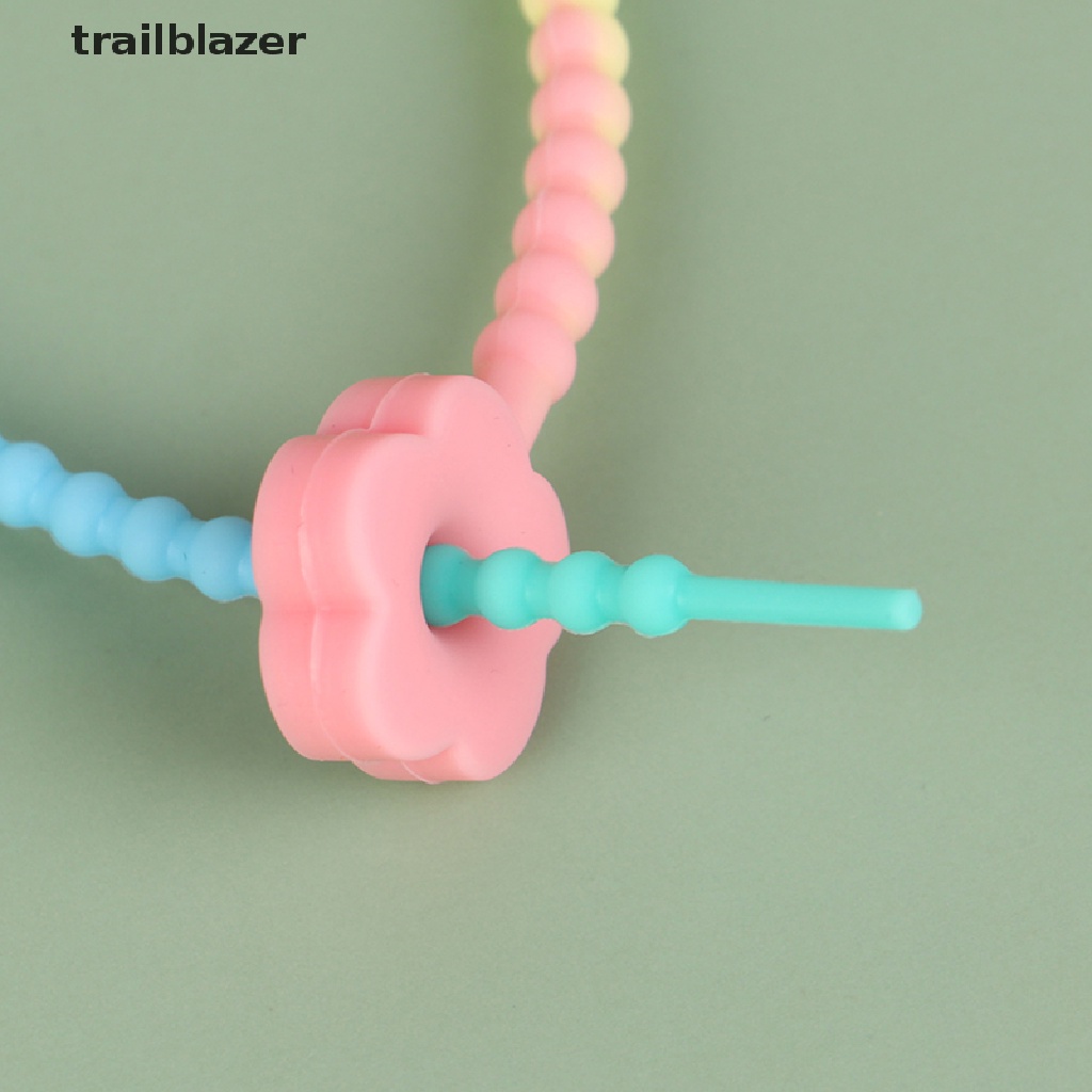 Set 5 Cuộn Dây Silicone Tự Khóa 21cm Đa Năng Tiện Dụng