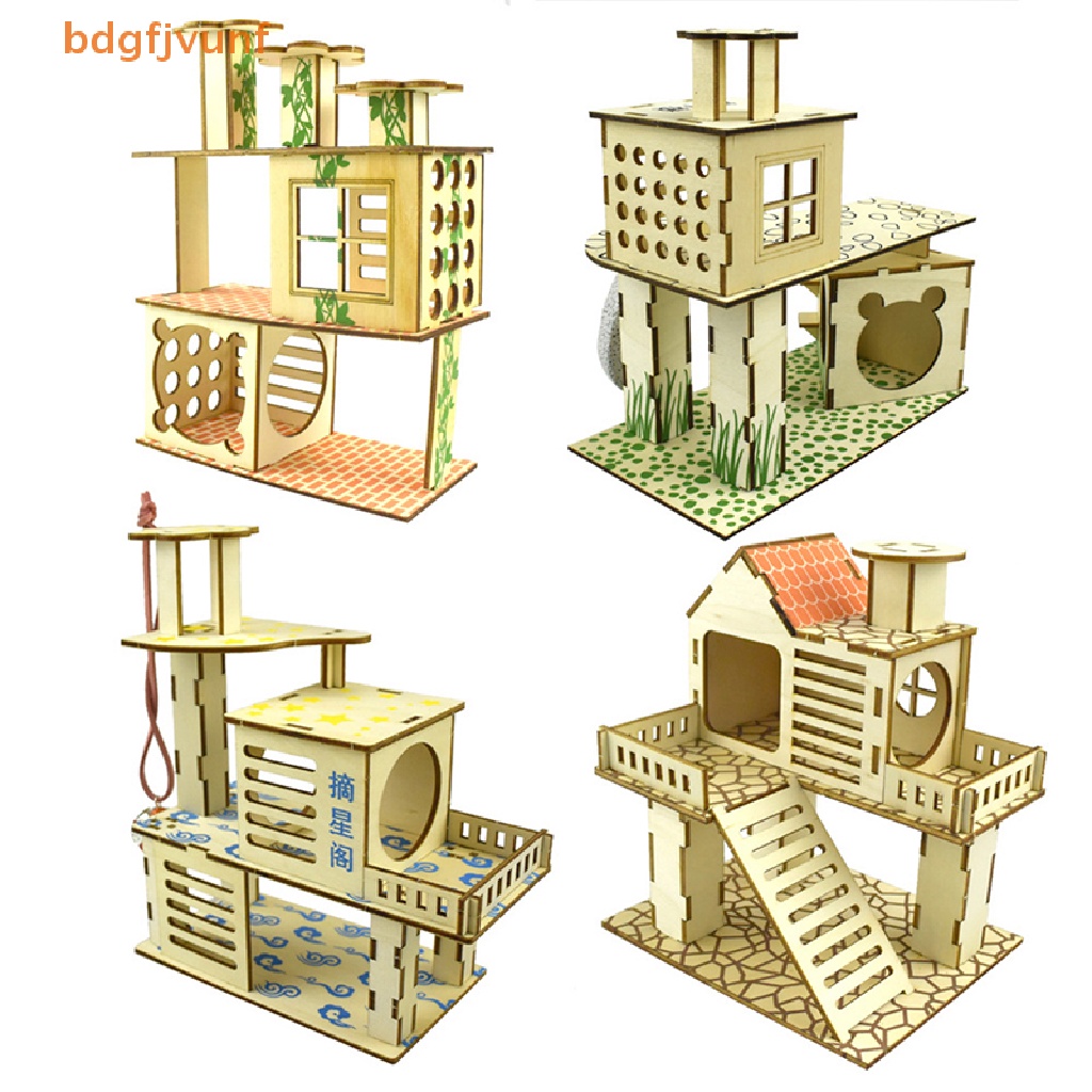 Ngôi Nhà Đồ Chơi Leo Trèo Xinh Xắn Dành Cho Chuột Hamster