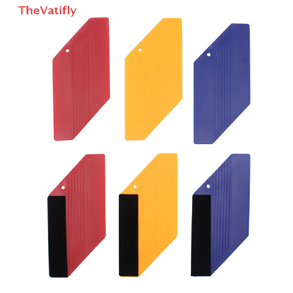 [Thevalifly] Dụng Cụ Cạo Phim Dán Kính Xe Hơi Bằng Nhựa PP