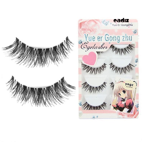 Set 5 Cặp Lông Mi Giả Dài Và Dày Tự Nhiên Handmade