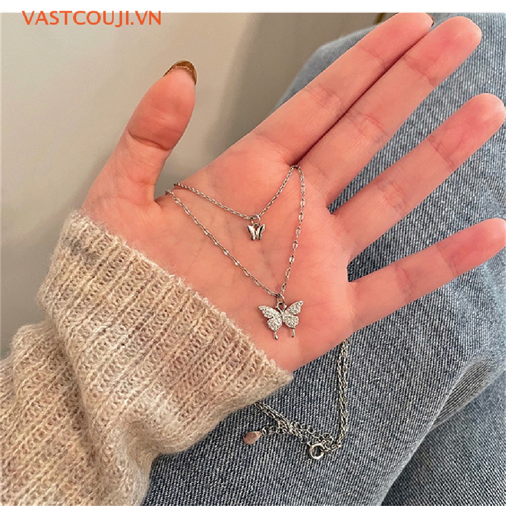 Vòng cổ Mặt Ngôi Sao VASTJI Màu Vàng / Bạc Đơn Giản Thời Trang