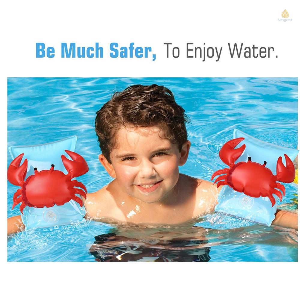 Bộ 2 Phao Bơi Đeo Cánh Tay Bằng PVC Dành Cho Bé