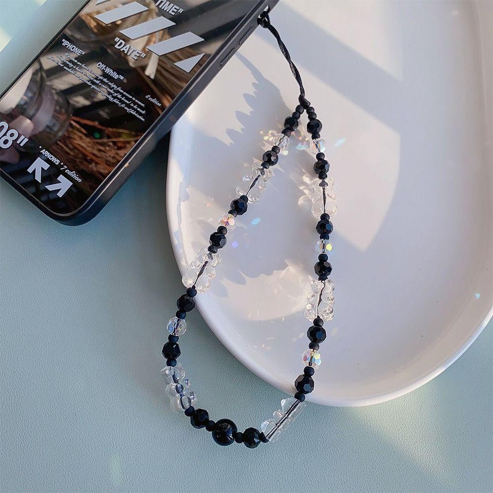 [COD] Dây Đeo Điện Thoại Chuỗi Hạt Nhựa Resin Hình Gấu Dễ Thương