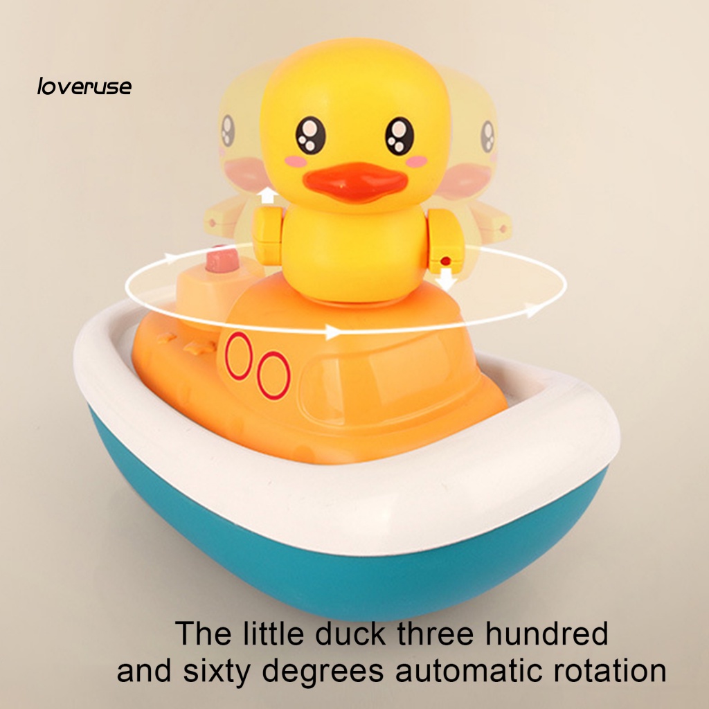 Set 4 Đồ Chơi Vòi Phun Nước Hình Vịt Nổi Trên Mặt Nước Dành Cho Trẻ Em