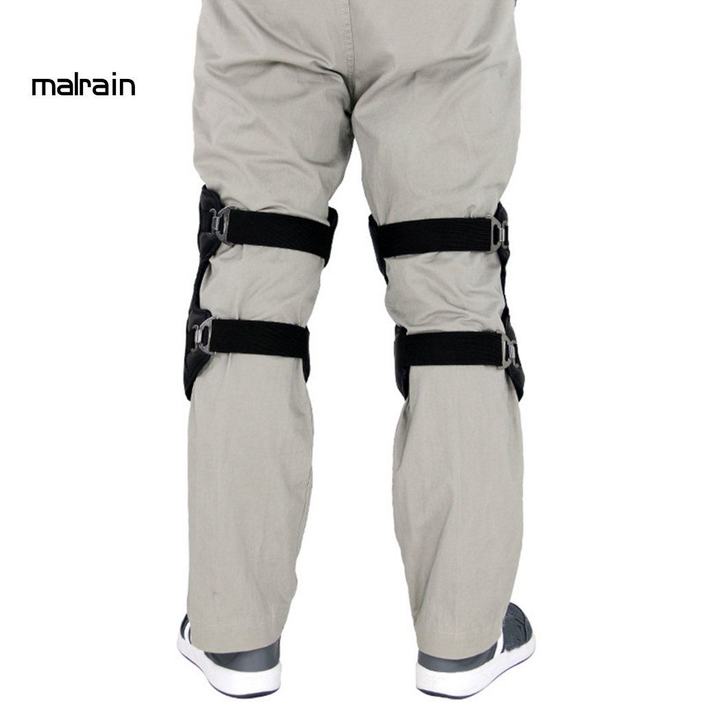 1 Cặp Đệm Bảo Vệ Đầu Gối Giữ Ấm Chống Gió Có Thể Điều Chỉnh Dùng Khi Lái Xe Máy