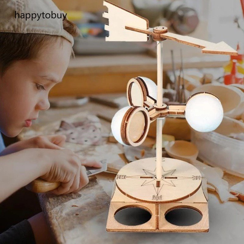 Mô Hình Vane Bằng Gỗ Đồ Chơi Giáo Dục Tốc Độ Cao Cho Bé Diy
