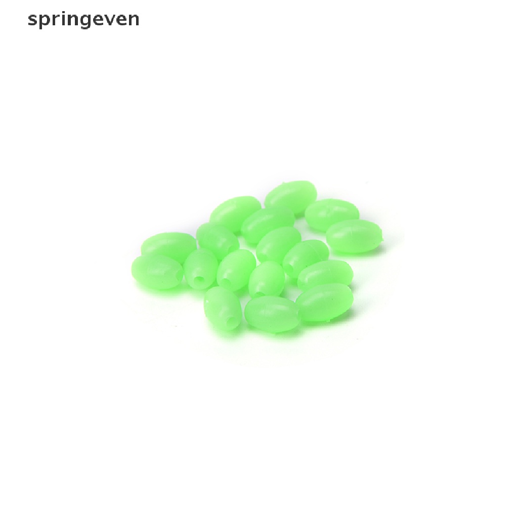 Set 100 Hạt Phát Sáng Hình Oval 5mm / 8mm / 10mm