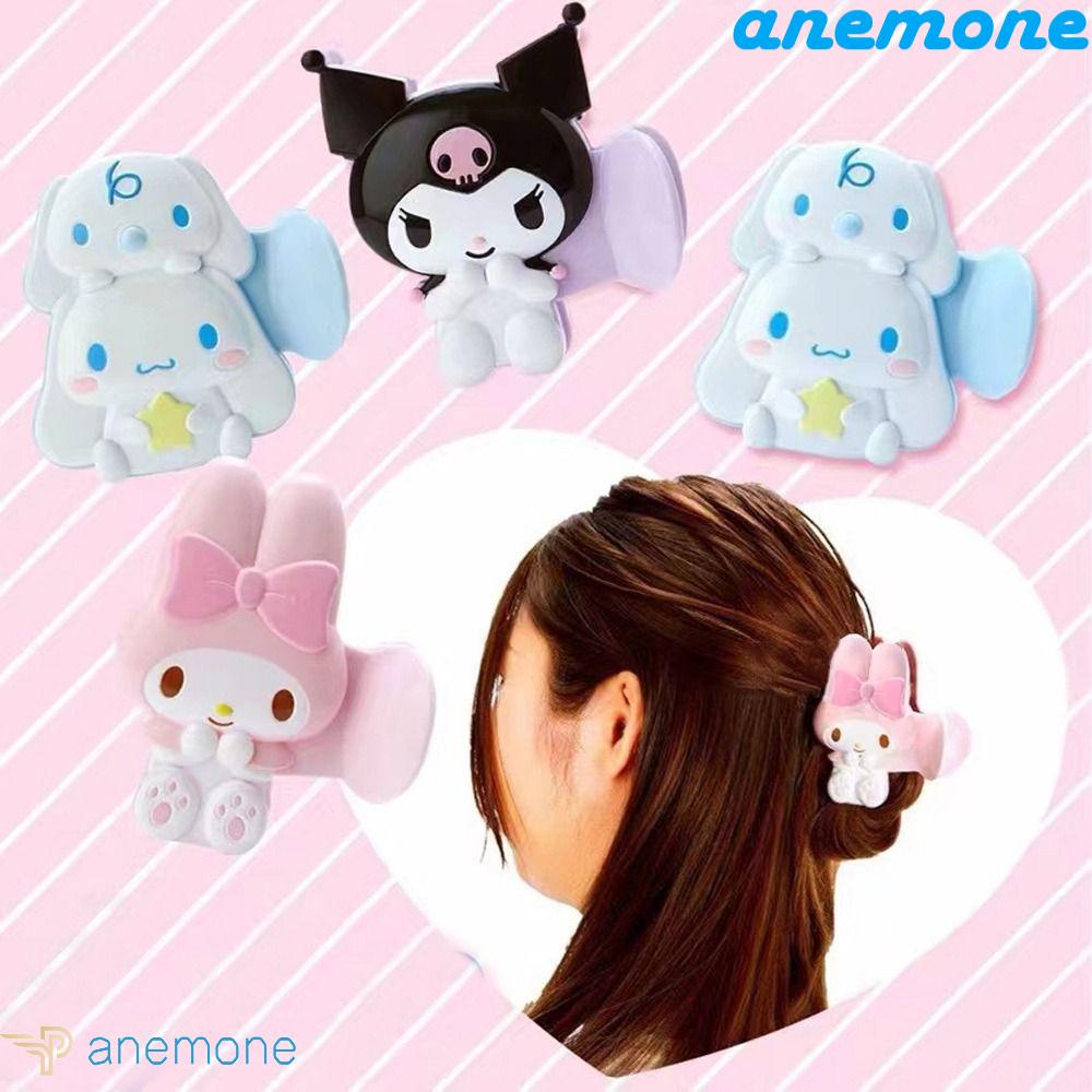 Kẹp Tóc Càng Cua Bằng Acrylic Hình Thỏ Melody Hoạt Hình Cho Nữ