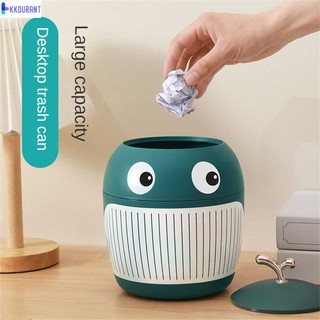 Thùng rác để bàn hình cá voi nhỏ thùng đựng bàn trà văn phòng mini dễ thương phong cách sang trọng nhẹ thùng nhỏ để bàn kkdurant