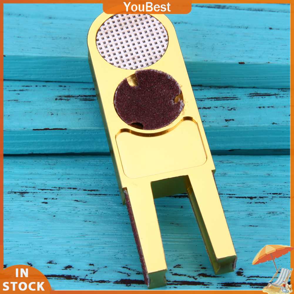 ᲦYBღ(In Stock） Muti-functional U-shape Billiards Pool Cue Tip Trimmers Repairer Tool