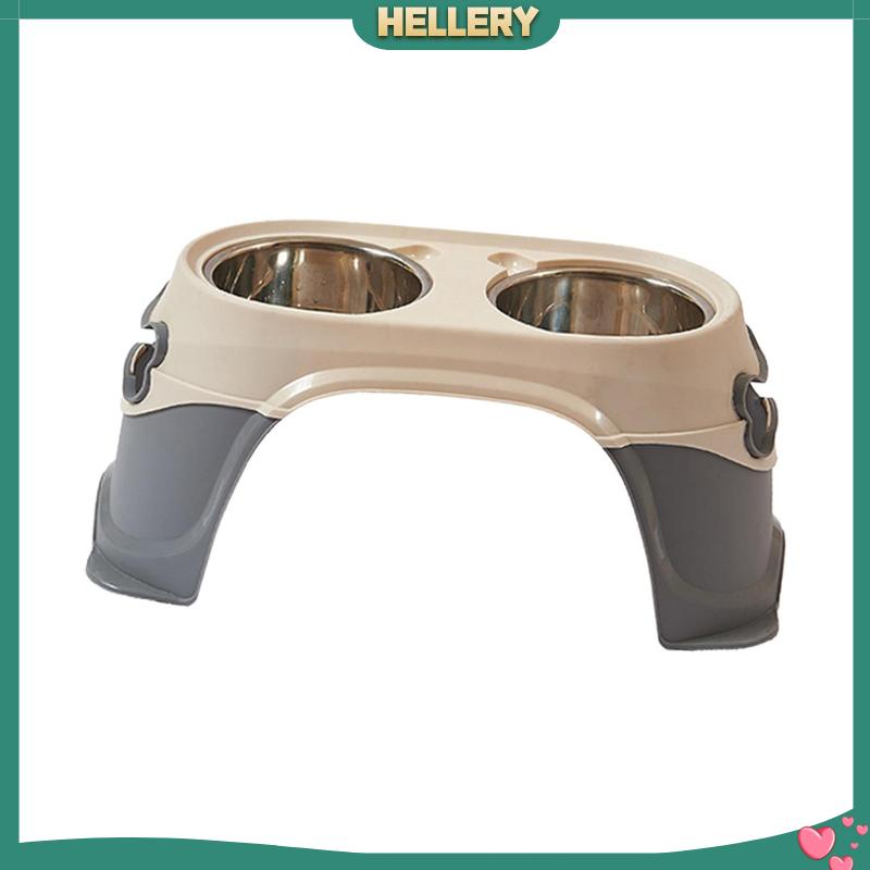 Đĩa Đựng Thức Ăn Chống Trượt Kèm Giá Đỡ Dành Cho Thú Cưng
