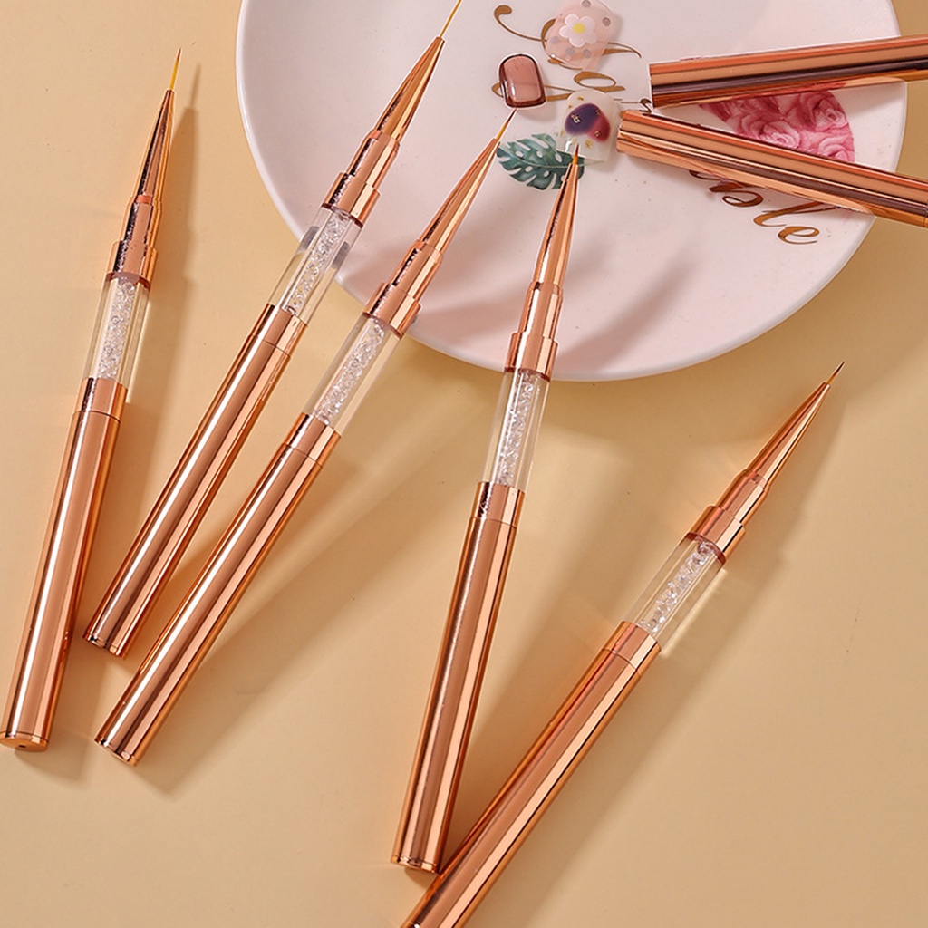 Cọ Hai Đầu Bằng Sợi Nylon Siêu Mịn Dùng Vẽ Móng Nghệ Thuật DIY