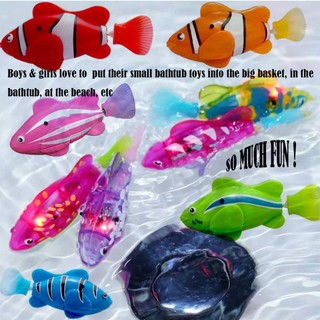Mini Bath Toy Bionic Fish Swimming Magical Le Bao Fish Electronic Sensing Fish