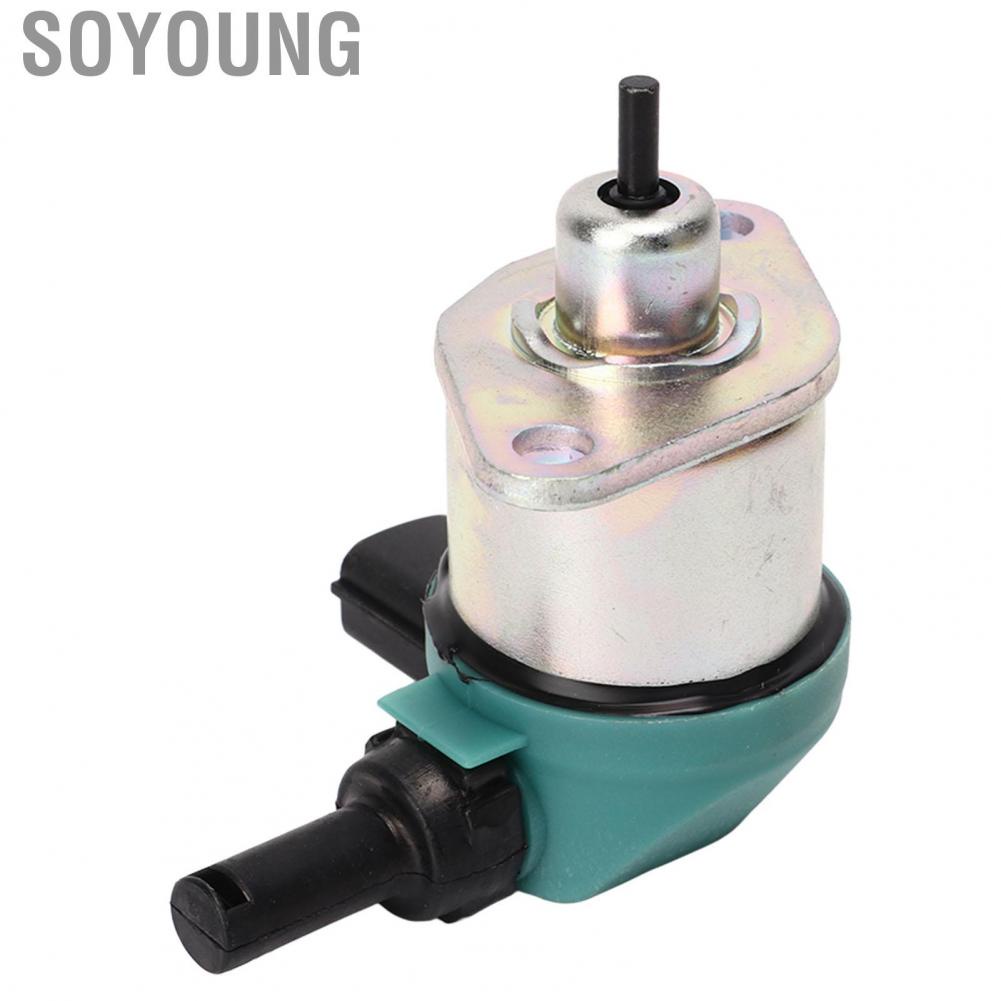 Soyoung Fuel Shut Off Solenoid  Precise Machining 17208‑60010 Metal for Kubota D905 D1005 V1205 V1305