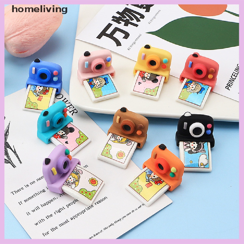 Mô Hình Polaroid Hoạt Hình Mini Bằng Nhựa resin Trang Trí Nhà Búp Bê DIY