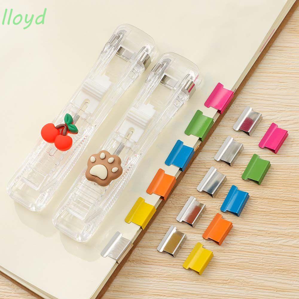 Kẹp Bấm Ghim Bằng Nhựa Trong Suốt Tiện Dụng Cho Văn Phòng