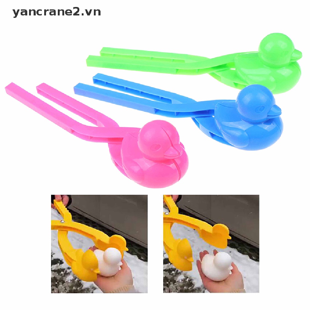 Dụng Cụ Kẹp Làm Cát Tuyết Ngoài Trời Mùa Đông Hình Vịt yancrane2.vn {YAN2}