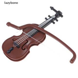 Mô hình đàn violin bằng nhựa tỉ lệ 1 / 12 trang trí nhà búp bê