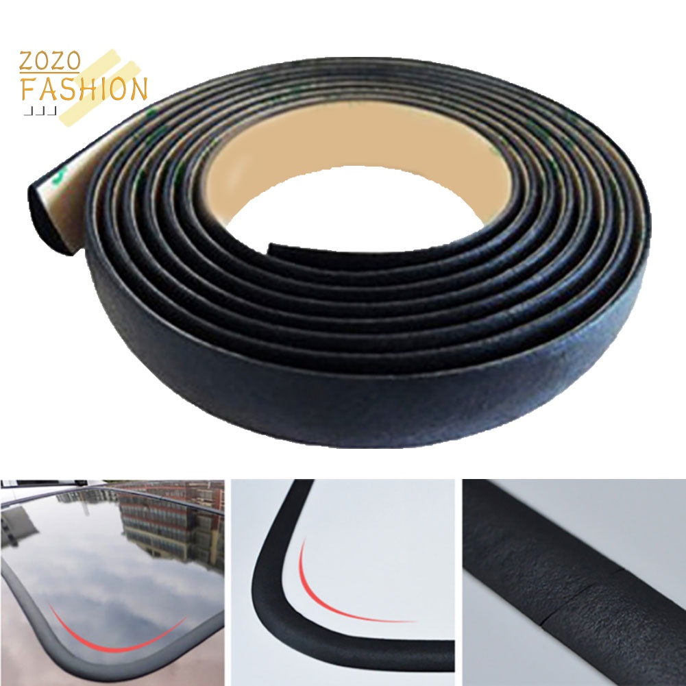 Dải Cao Su Cách Âm Chống Thấm Nước 300cm Dán Kính Chắn Gió Xe Hơi
