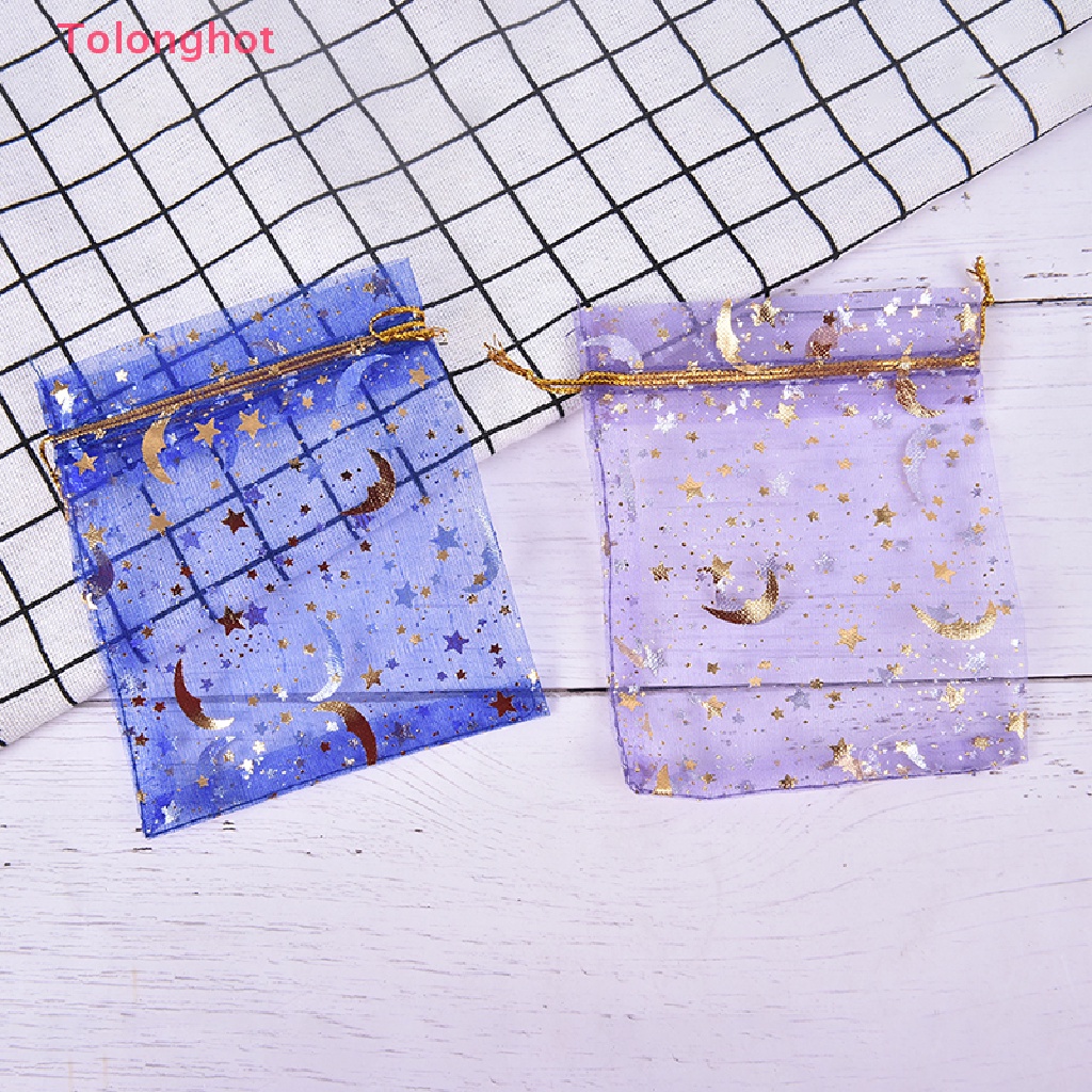 Set 25 / 50 Túi Đựng Trang Sức Hình Ngôi Sao Dễ Thương