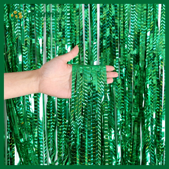 Rèm Phông Nền Bằng Lá Kim Tuyến Dùng Trang Trí Tiệc