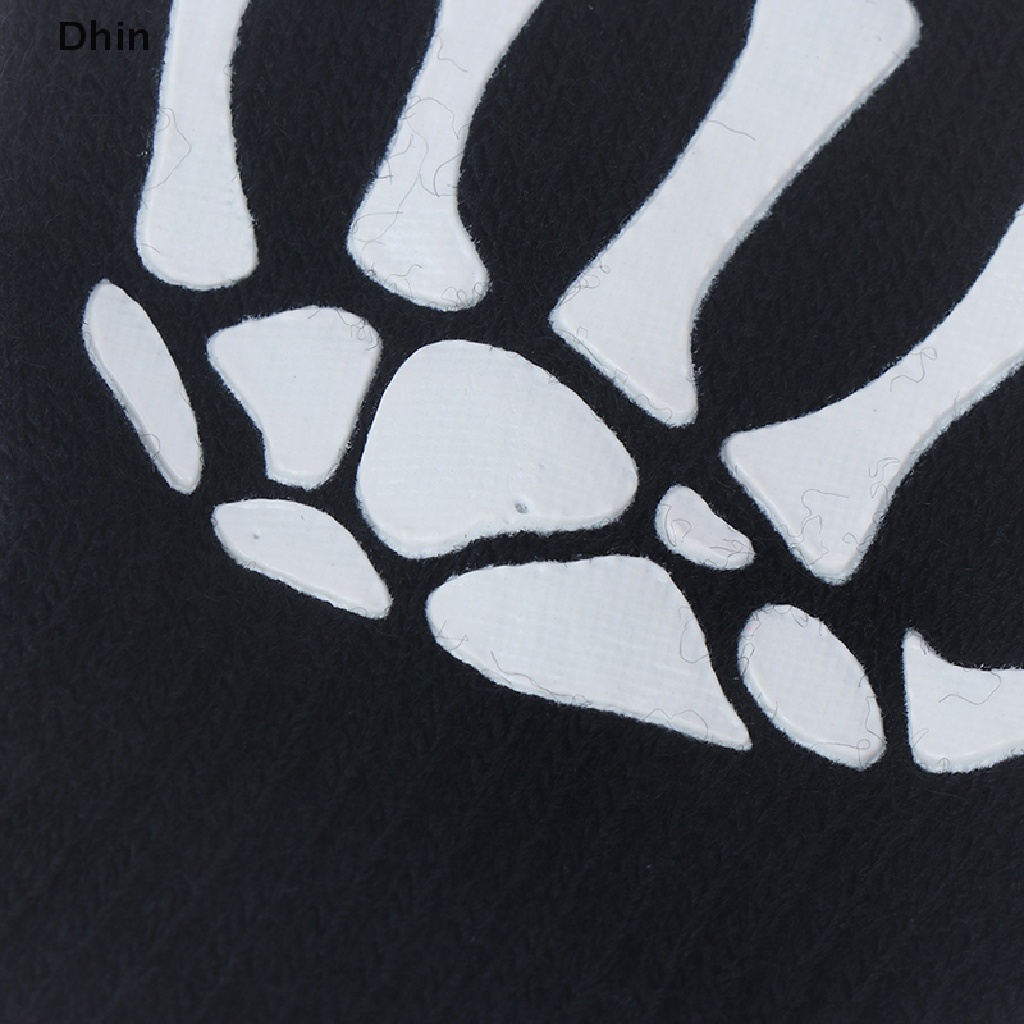 [Dhin] Găng Tay Dạ Quang Hình Bộ Xương Cá Tính Cho Bé Trai