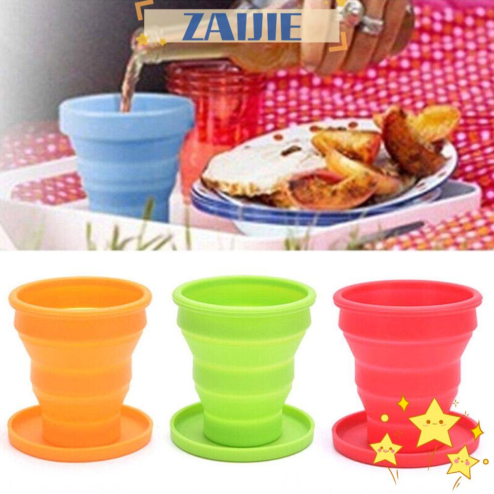 Cốc Uống Trà / Cà Phê Có Thể Gấp Gọn Tiện Dụng Mang Theo Du Lịch Zaijie